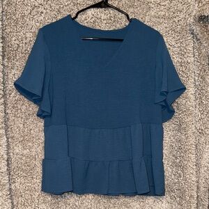 Shein V-Neck Shirt